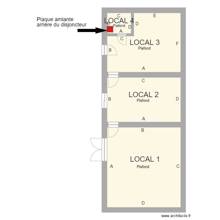 croquis dependance 1. Plan de 0 pièce et 0 m2