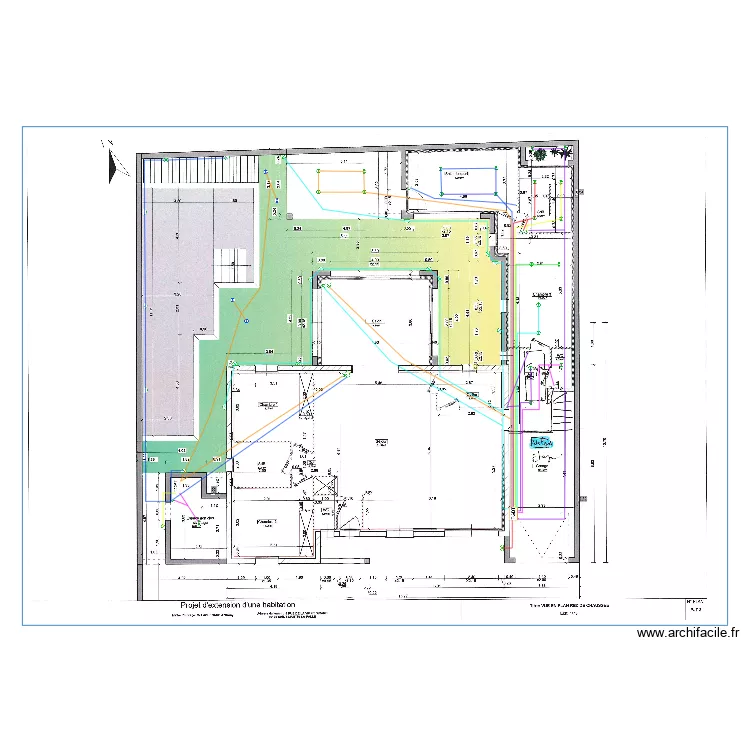 LACHENAUD 1 ECL SA VETV. Plan de 