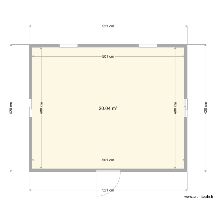 LOCAL jardin PK9. Plan de 0 pièce et 0 m2