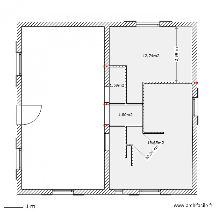 Roux Patricia A. Plan de 0 pièce et 0 m2