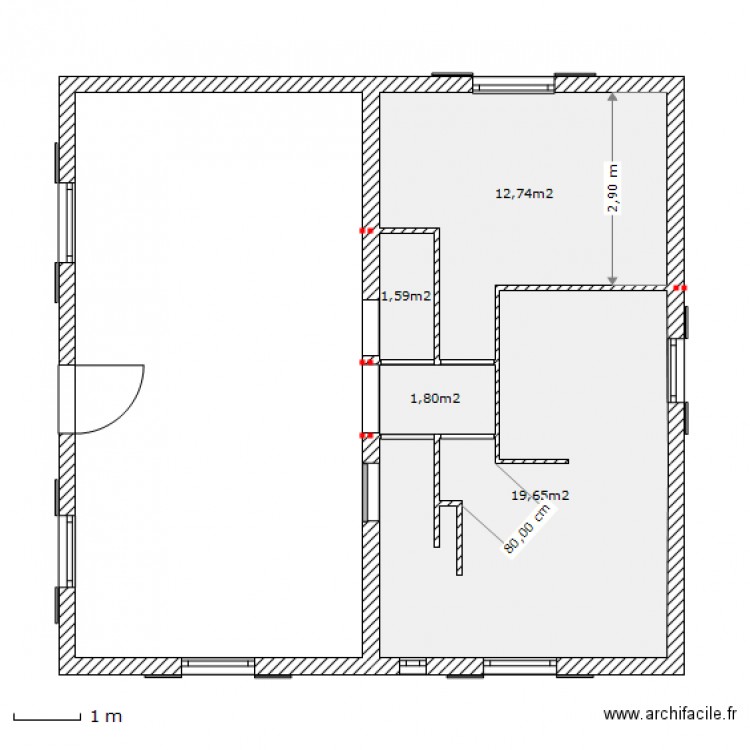 Roux Patricia A. Plan de 0 pièce et 0 m2