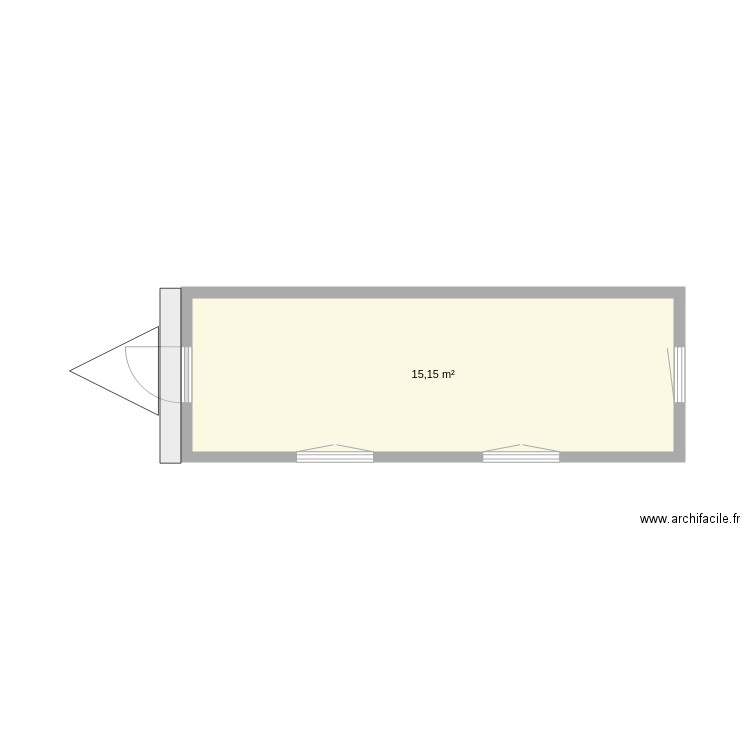 Roulotte janvier 2022 modification structure. Plan de 0 pièce et 0 m2