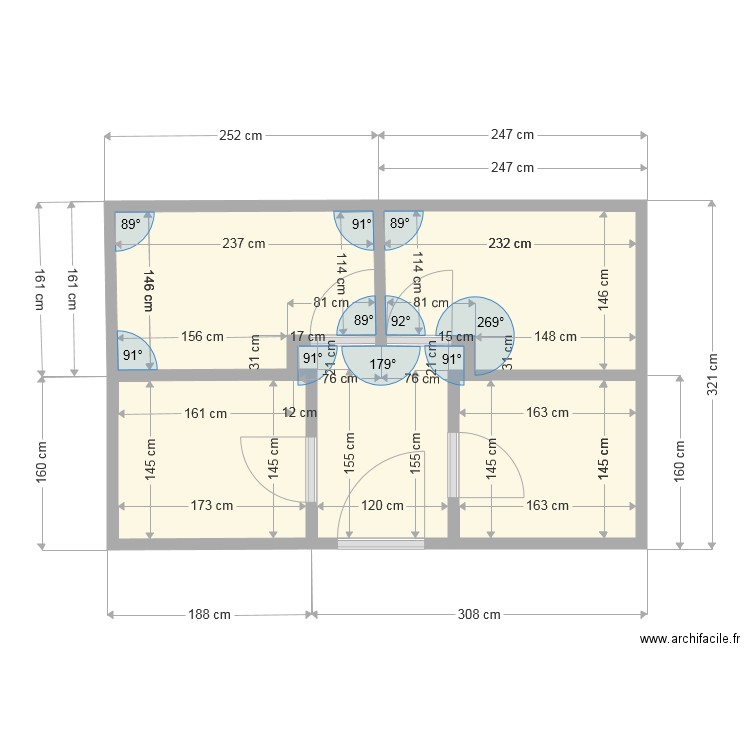 gncm plan avec cotation. Plan de 0 pièce et 0 m2