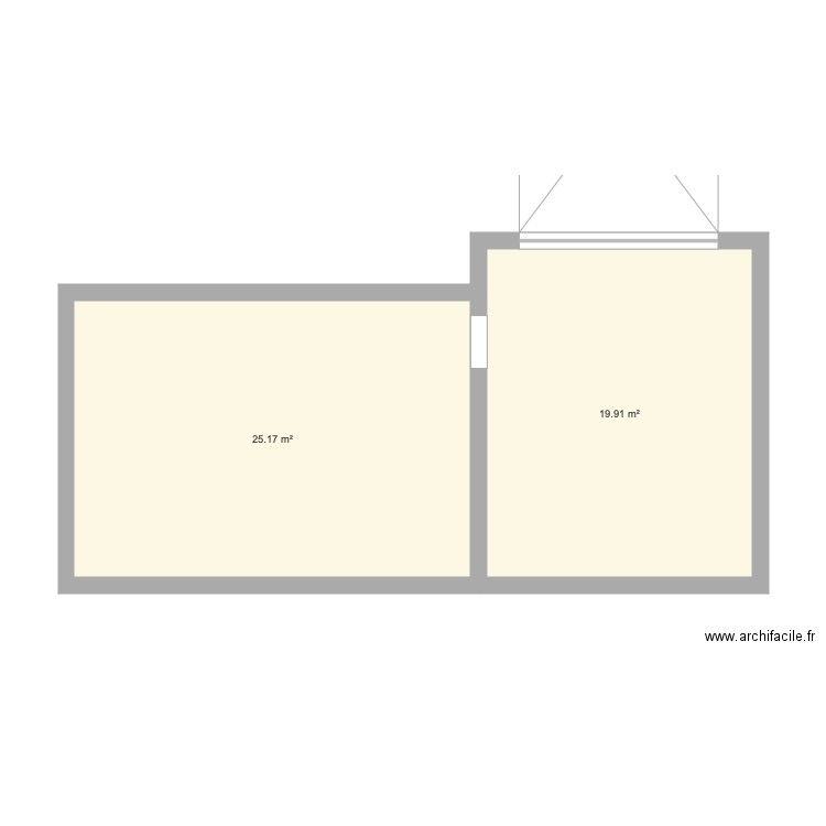 Houlgate Petite maison RdC. Plan de 0 pièce et 0 m2