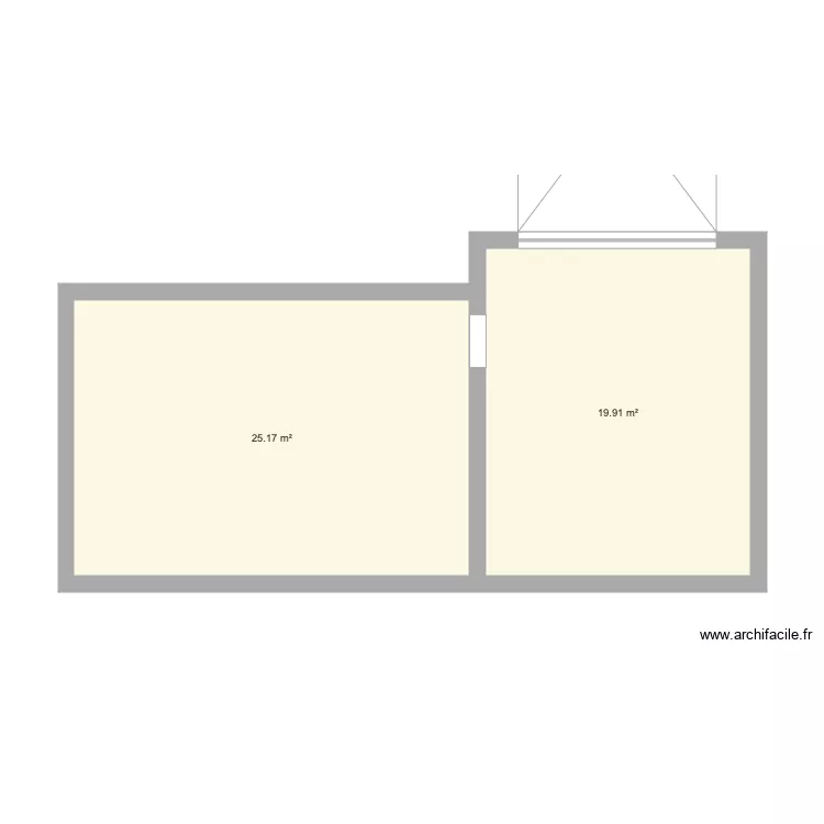 Houlgate Petite maison RdC. Plan de Houlgate Petite maison RdC. Plan de