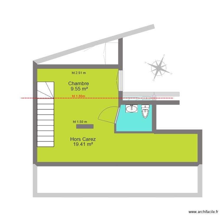 Bourriche. Plan de 0 pièce et 0 m2