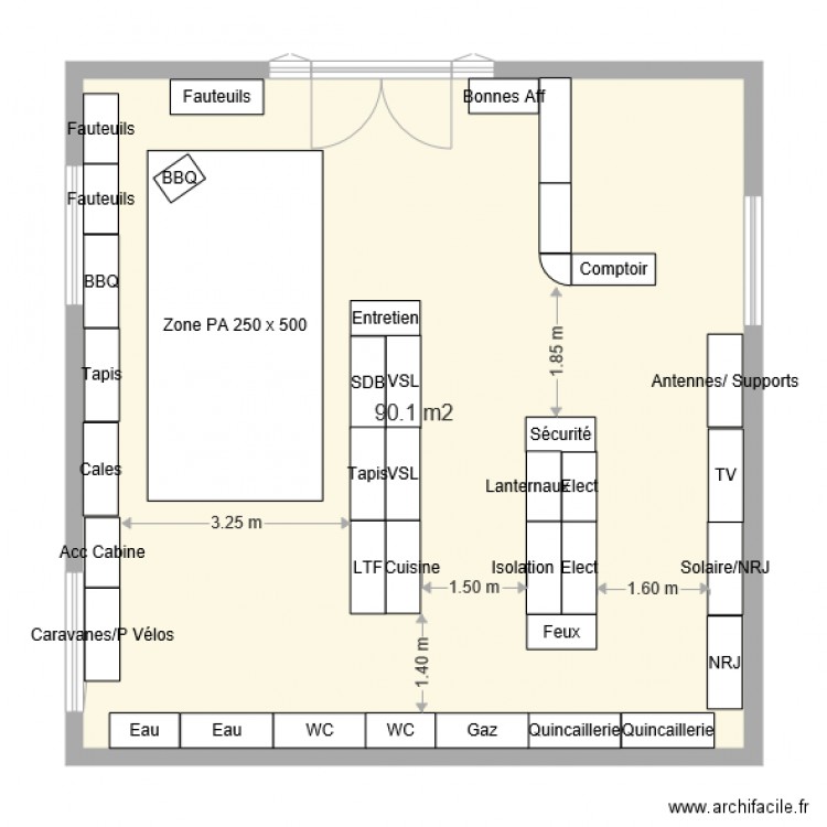 Roquebrune V2. Plan de 0 pièce et 0 m2