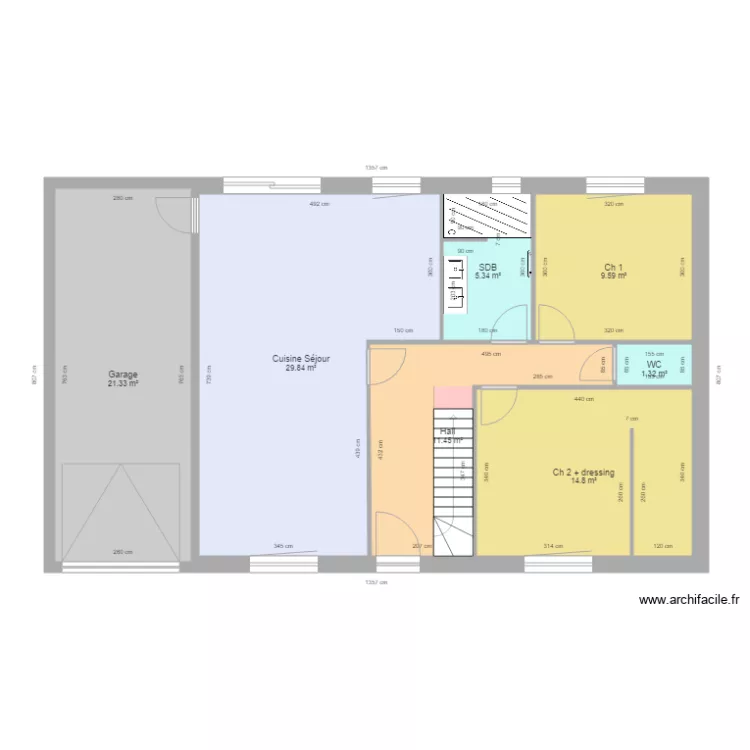LOCQUET. Plan de 