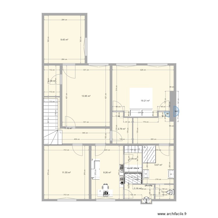 SP 2eme étage transfo. Plan de 0 pièce et 0 m2