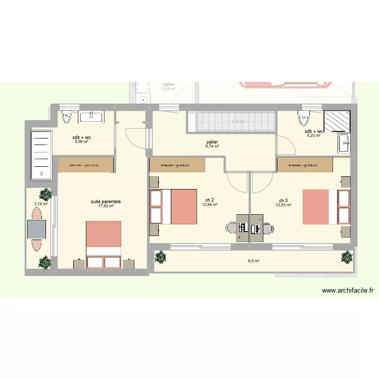 GINA GOMES la fare. Plan de 