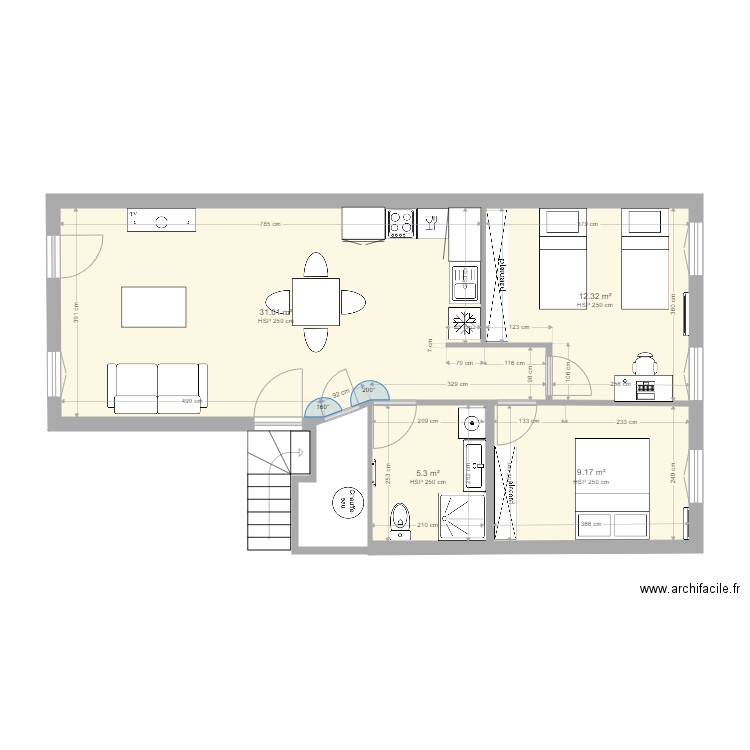 VERDUN 2EME ETAGE. Plan de 0 pièce et 0 m2