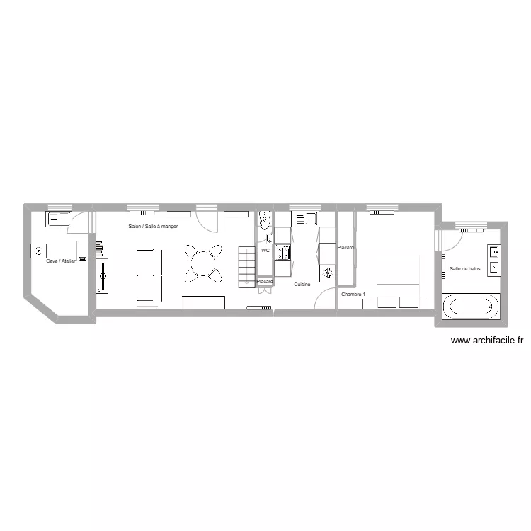 liot Niveau 1. Plan de 
