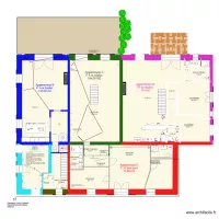 Plan &eacute;lectricit&eacute; R&eacute;sidence Joussac RDC 
