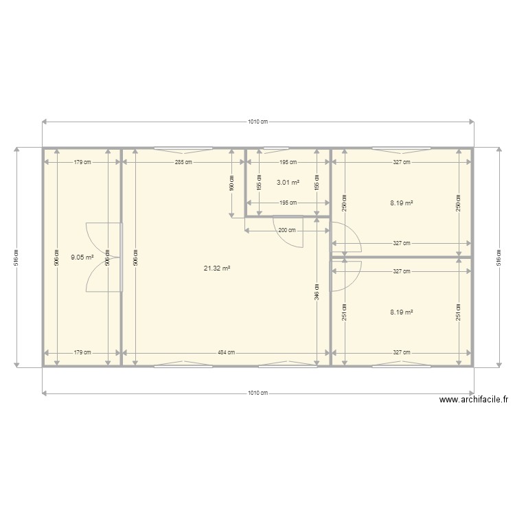 MODELE HYMER. Plan de 0 pièce et 0 m2