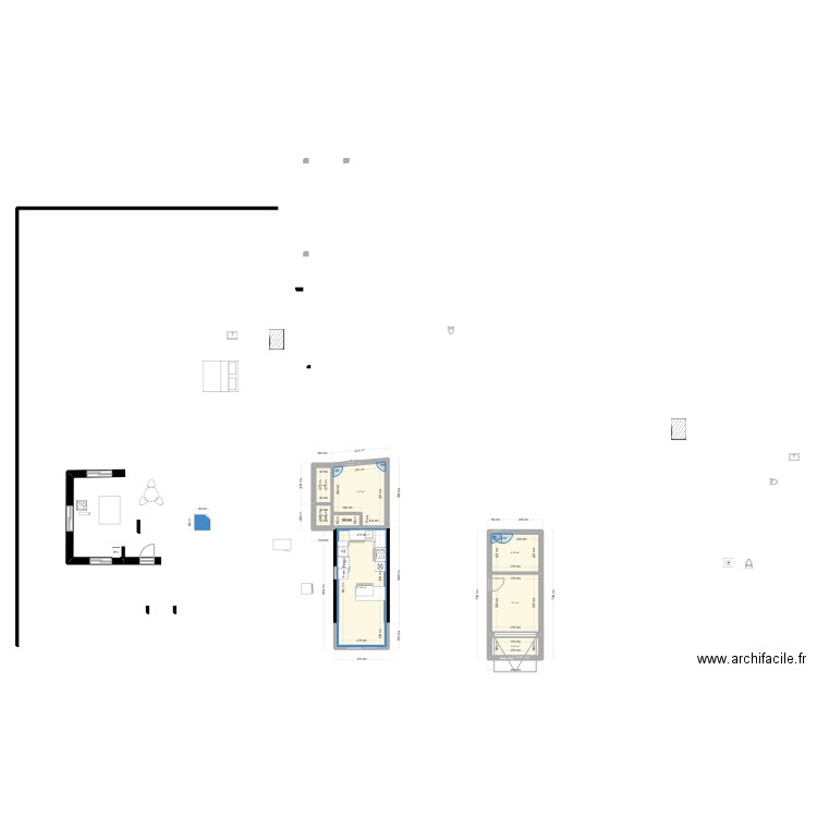 vdsd. Plan de 12 pièces et 79 m2