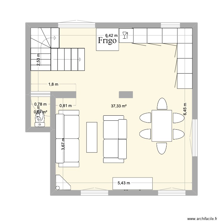 RDC mars 2025. Plan de 0 pièce et 0 m2
