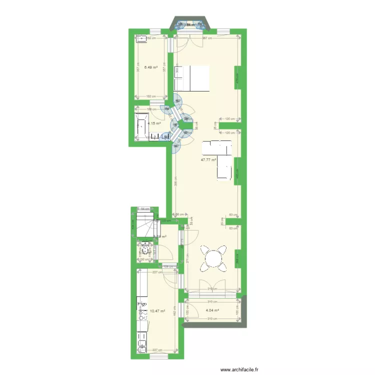 Brugmann 453. Plan de 