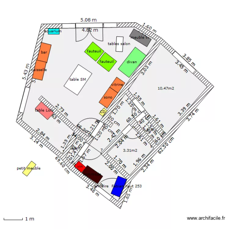 appartement 6. Plan de appartement 6. Plan de