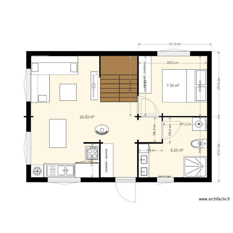 emma modif 1. Plan de 0 pièce et 0 m2