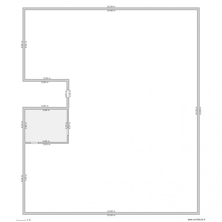 maison. Plan de 0 pièce et 0 m2