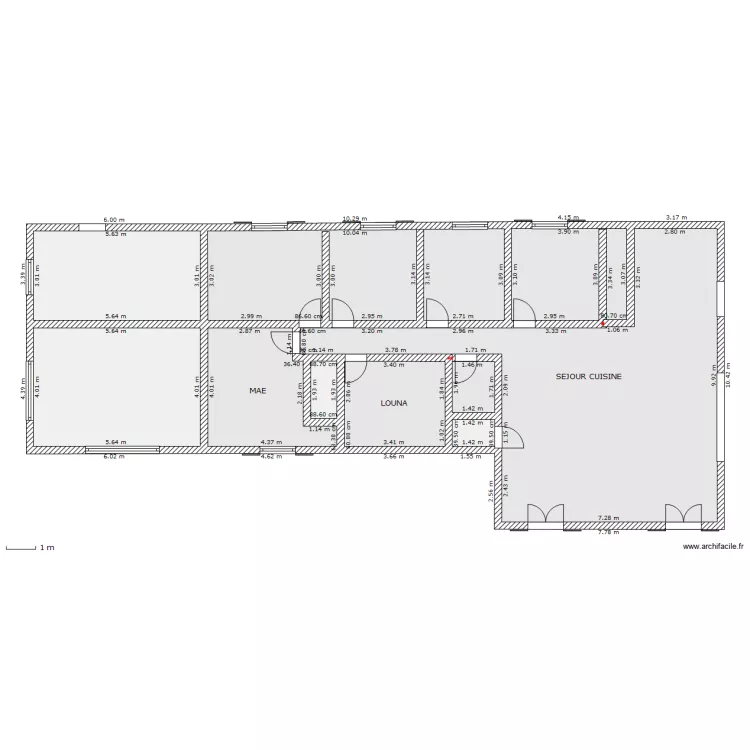 PROJET MAISON 12042012. Plan de PROJET MAISON 12042012. Plan de