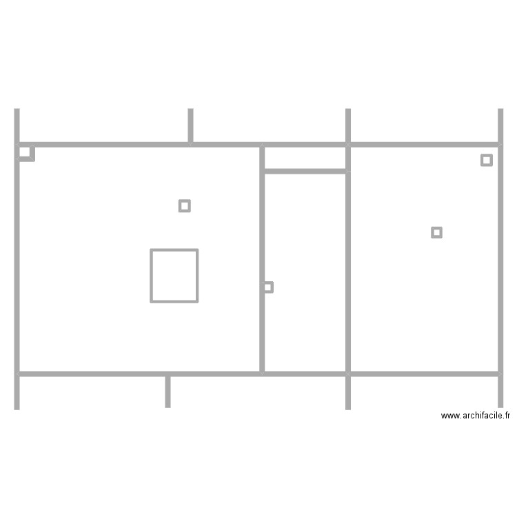 VIDAL 3. Plan de 8 pièces et 393 m2