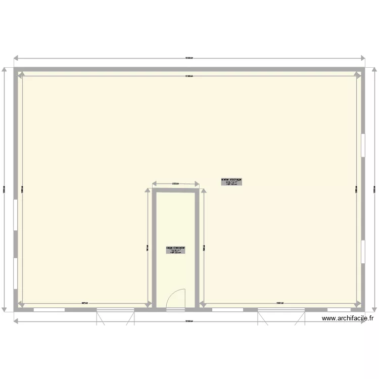 hangar ateliers . Plan de hangar ateliers . Plan de