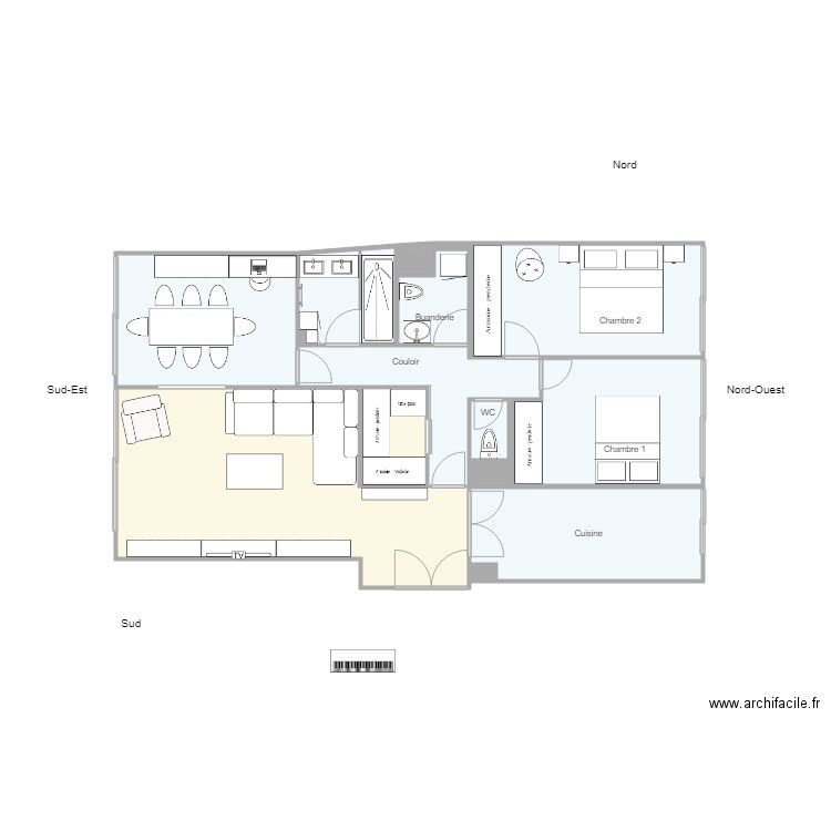 Dalia plan 1. Plan de 0 pièce et 0 m2