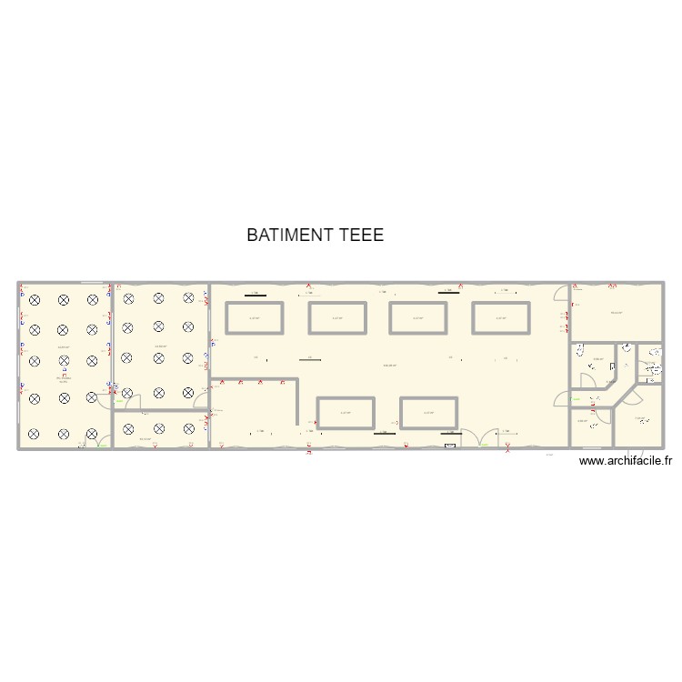 T3E. Plan de 0 pièce et 0 m2