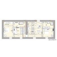 Sibinel 1er etage Distribution chauffage