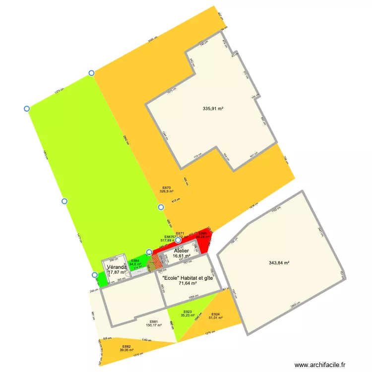 CADASTRE dimensions 2. Plan de 