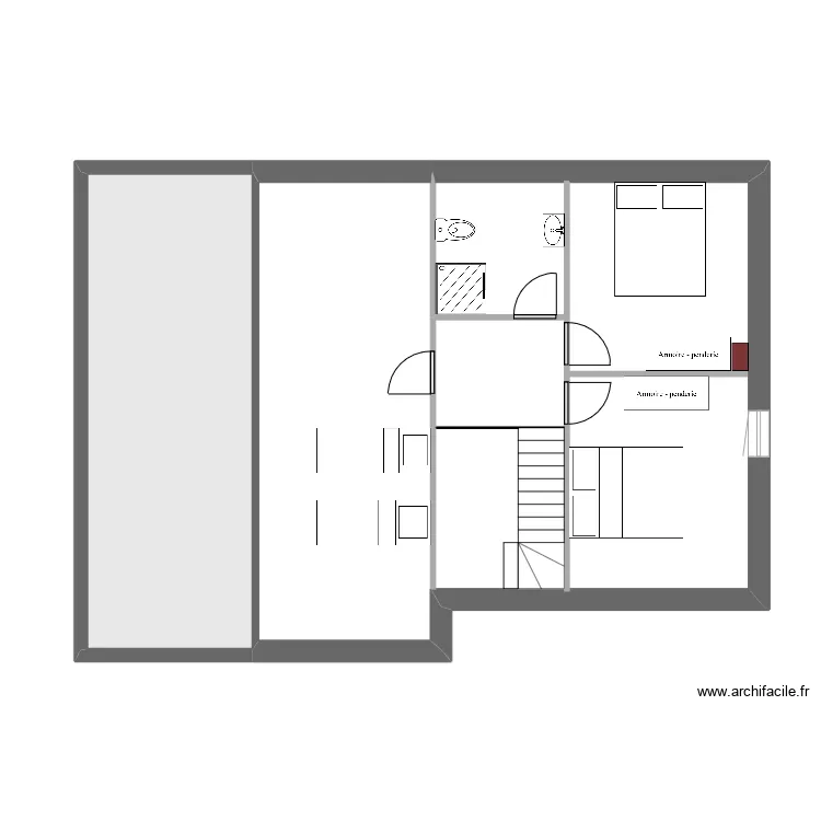 Gr&egrave;bes 27 - Et1. Plan de 