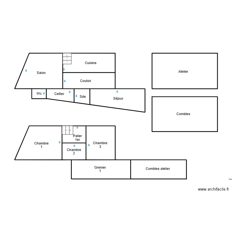 CORAY LEMEUR. Plan de 0 pièce et 0 m2