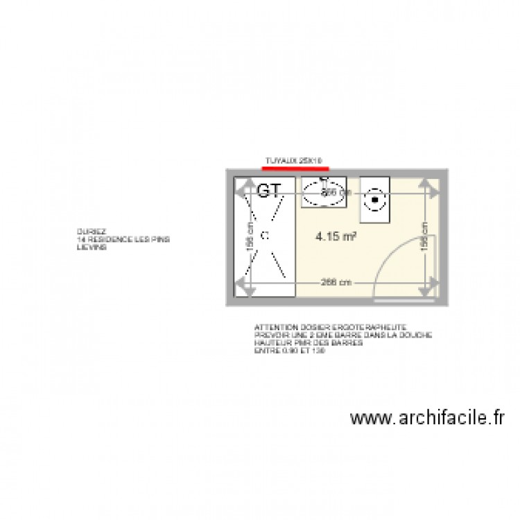 DURIEZ. Plan de 0 pièce et 0 m2