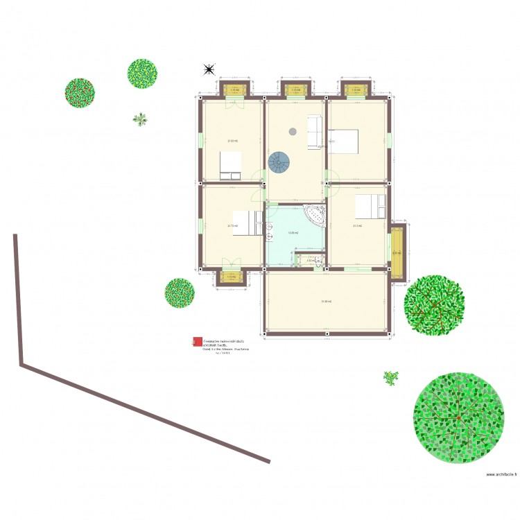 Plan etage01. Plan de 0 pièce et 0 m2