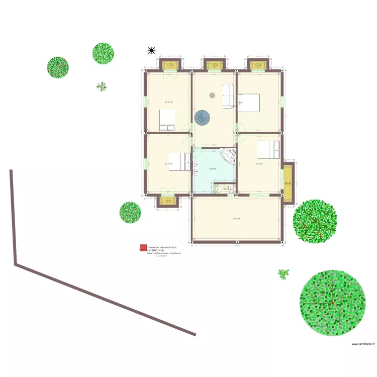 Plan etage01. Plan de 