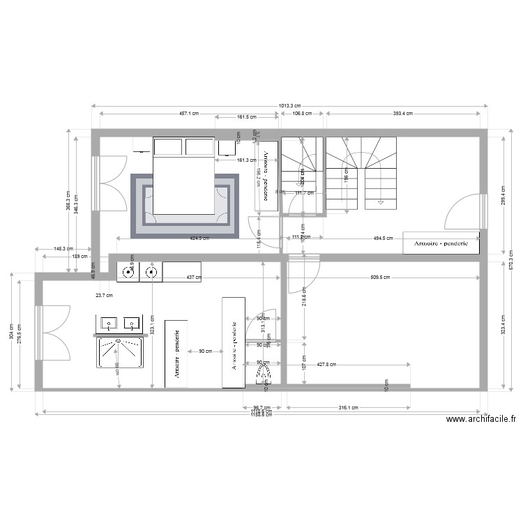  Projet RDC AML Roure Marie. Plan de 0 pièce et 0 m2