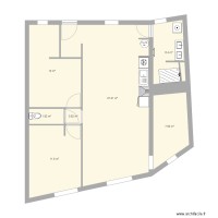 Appartement Salon 80 Plan 2