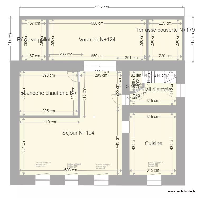 G&eacute;rin Gaigneaux. Plan de 