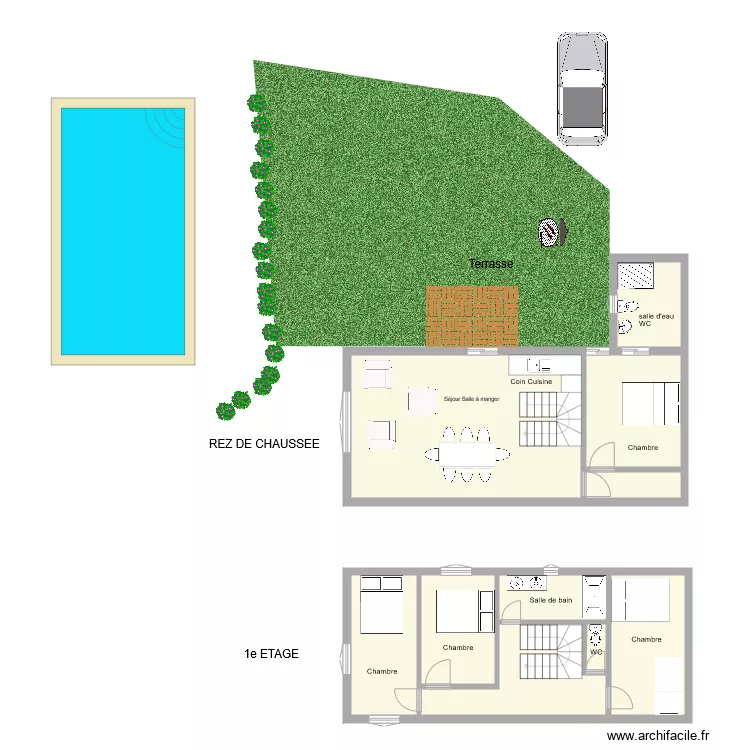 benet julie. Plan de 