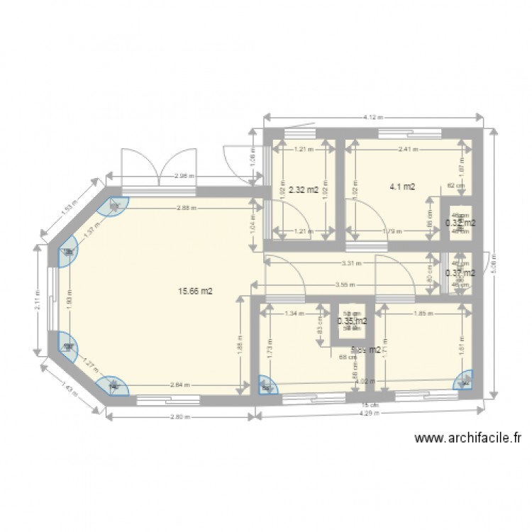 plan de maison. Plan de 0 pièce et 0 m2