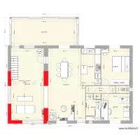 plan surfaces et cotes new 4 meubl&eacute;