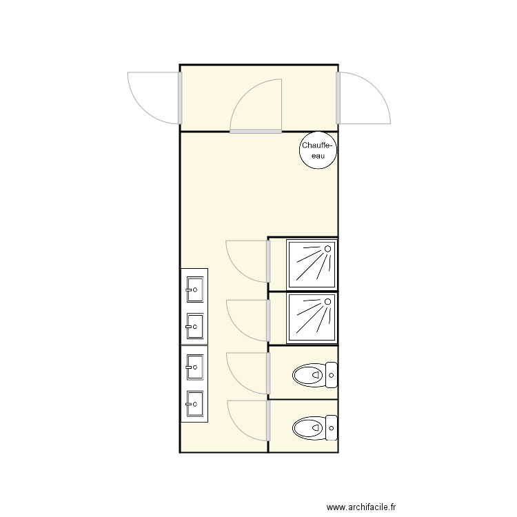 BADOUT. Plan de 0 pièce et 0 m2