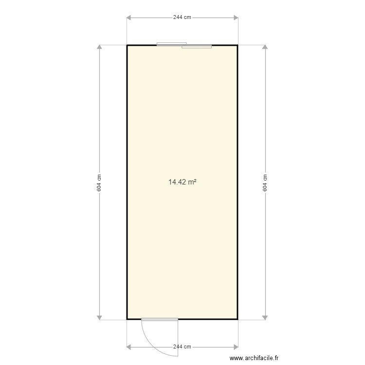 BUNGALOW PAR DEFAUT. Plan de 0 pièce et 0 m2