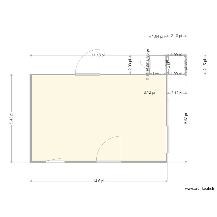 La Havane 1. Plan de 0 pièce et 0 m2