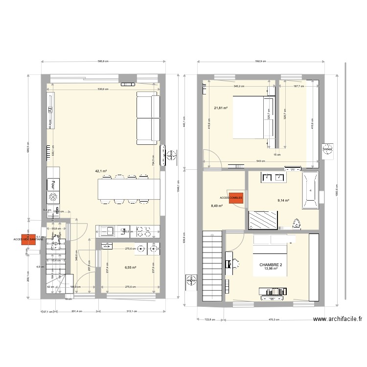 MAISON WATTIGNIES 1. Plan de 0 pièce et 0 m2