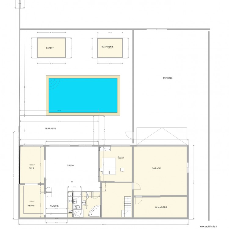 ktio etat rch1. Plan de 0 pièce et 0 m2