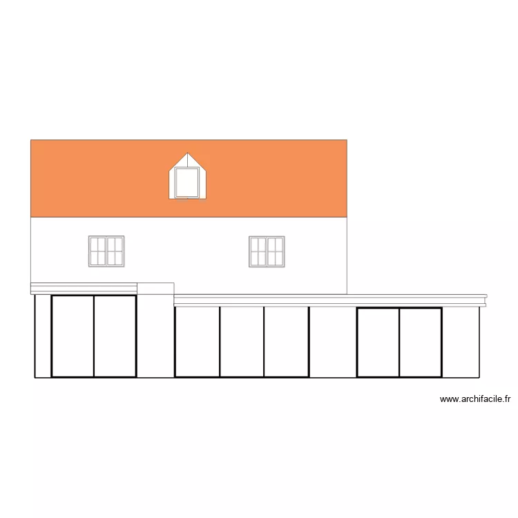 Leblond est apres travaux. Plan de 