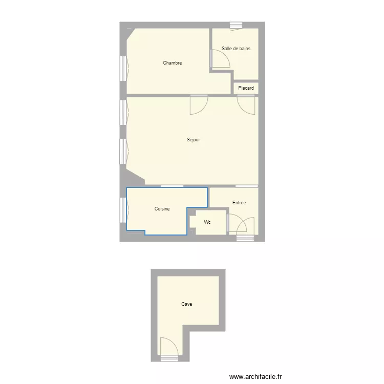 780807630-HOUILLES-COURBON-CROQUIS-A. Plan de 
