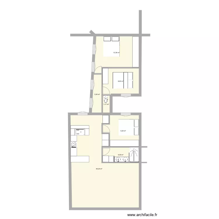 Bvd Temple ter. Plan de 